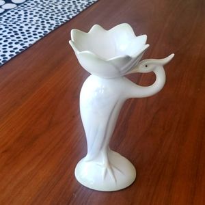 Fitz and Floyd Stork trinket holder